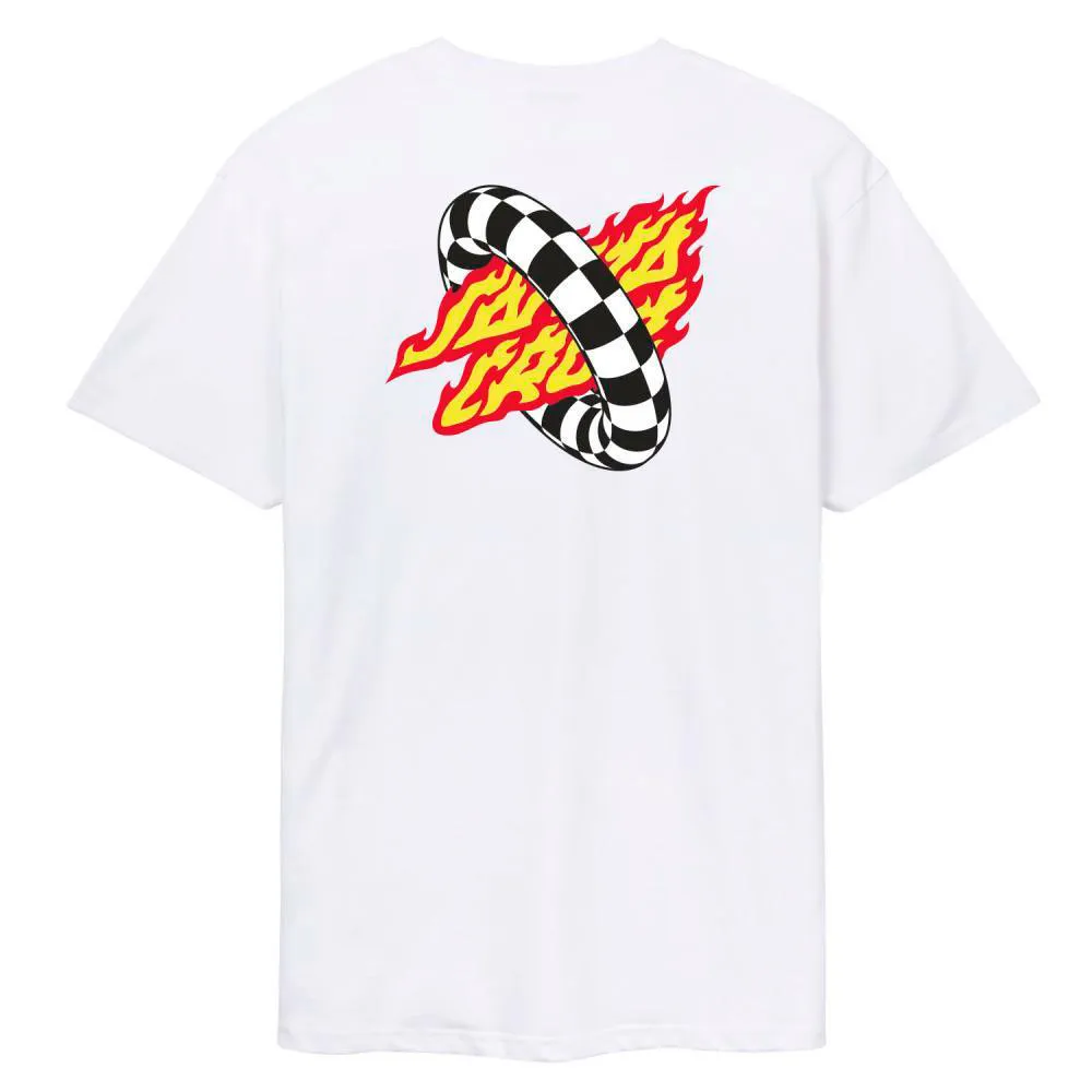 Santa Cruz Goal flame short sleeve T-shirt