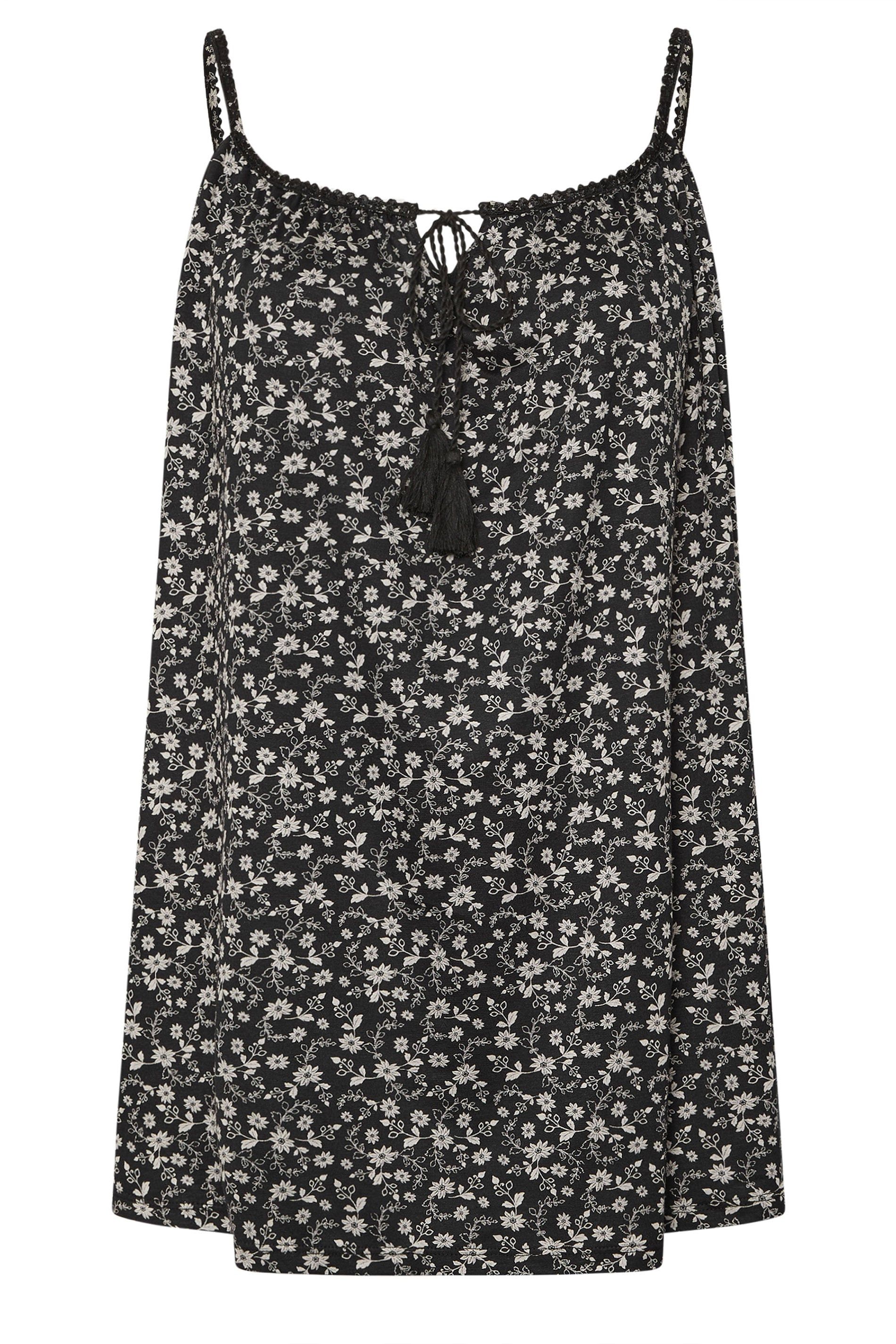 Yours Floral Tie Vest Top