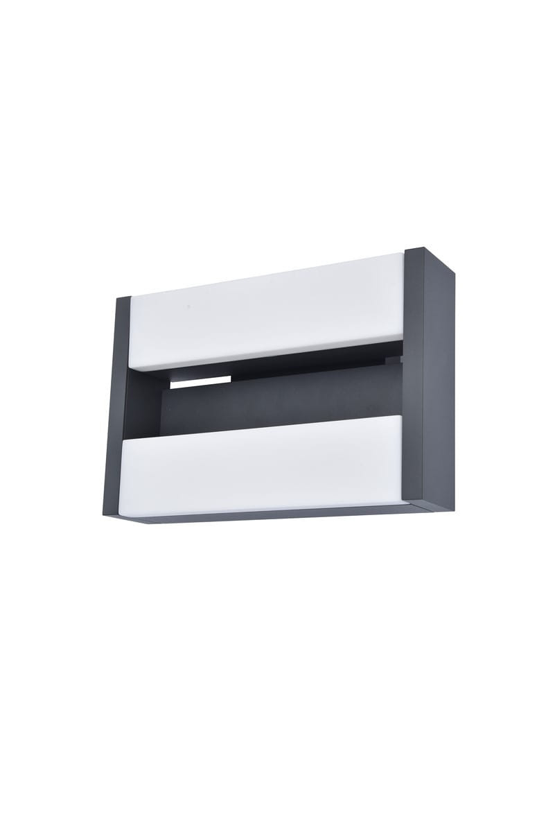 Kinkiet zewnętrzny CONROYantracytowo-biały LED 1x15W 1200lm IP54 Lutec