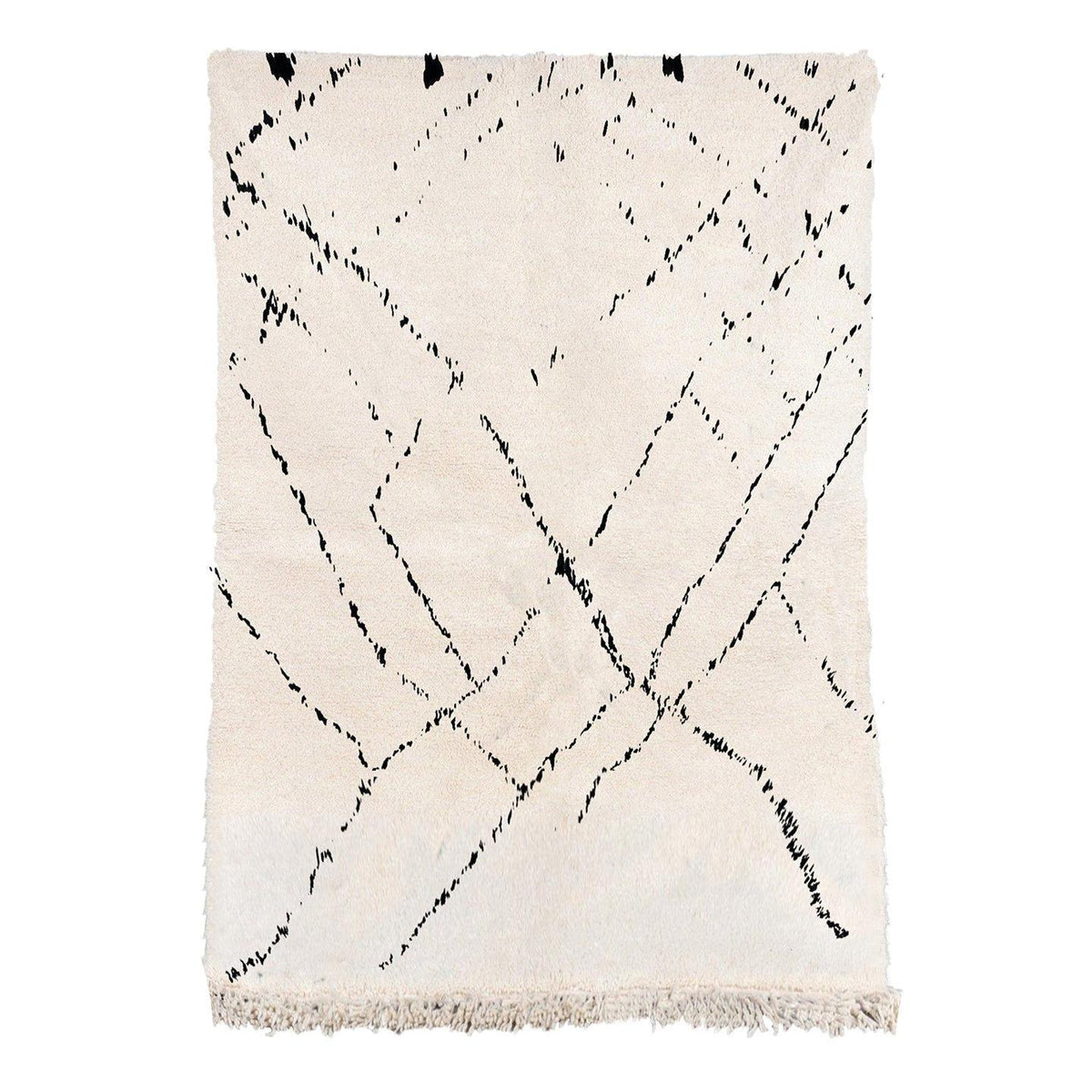AFK Living vloerkleed Berber - handgemaakt - Wol - 140 cm x 200 cm