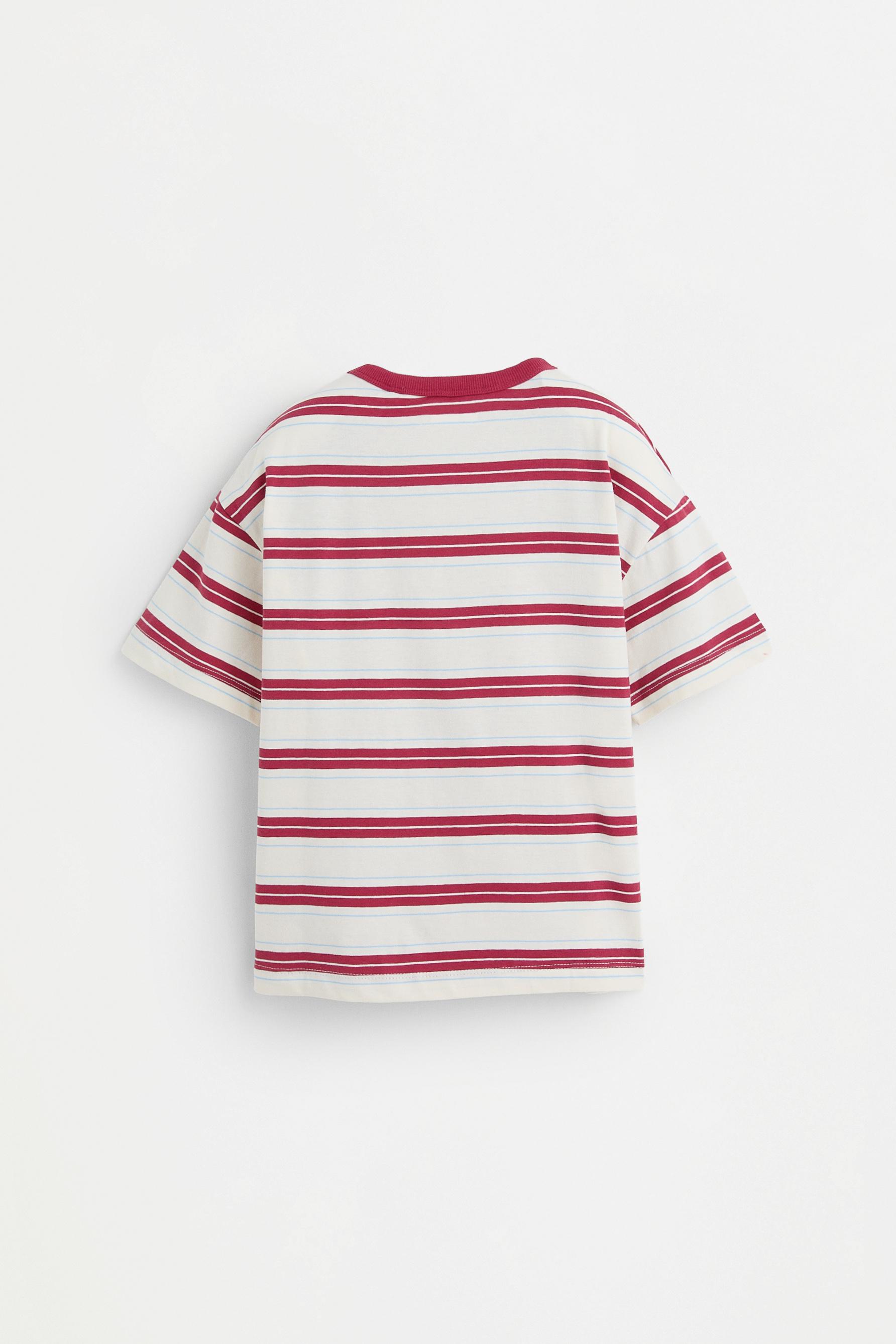 Niño | Camiseta rayas rojas