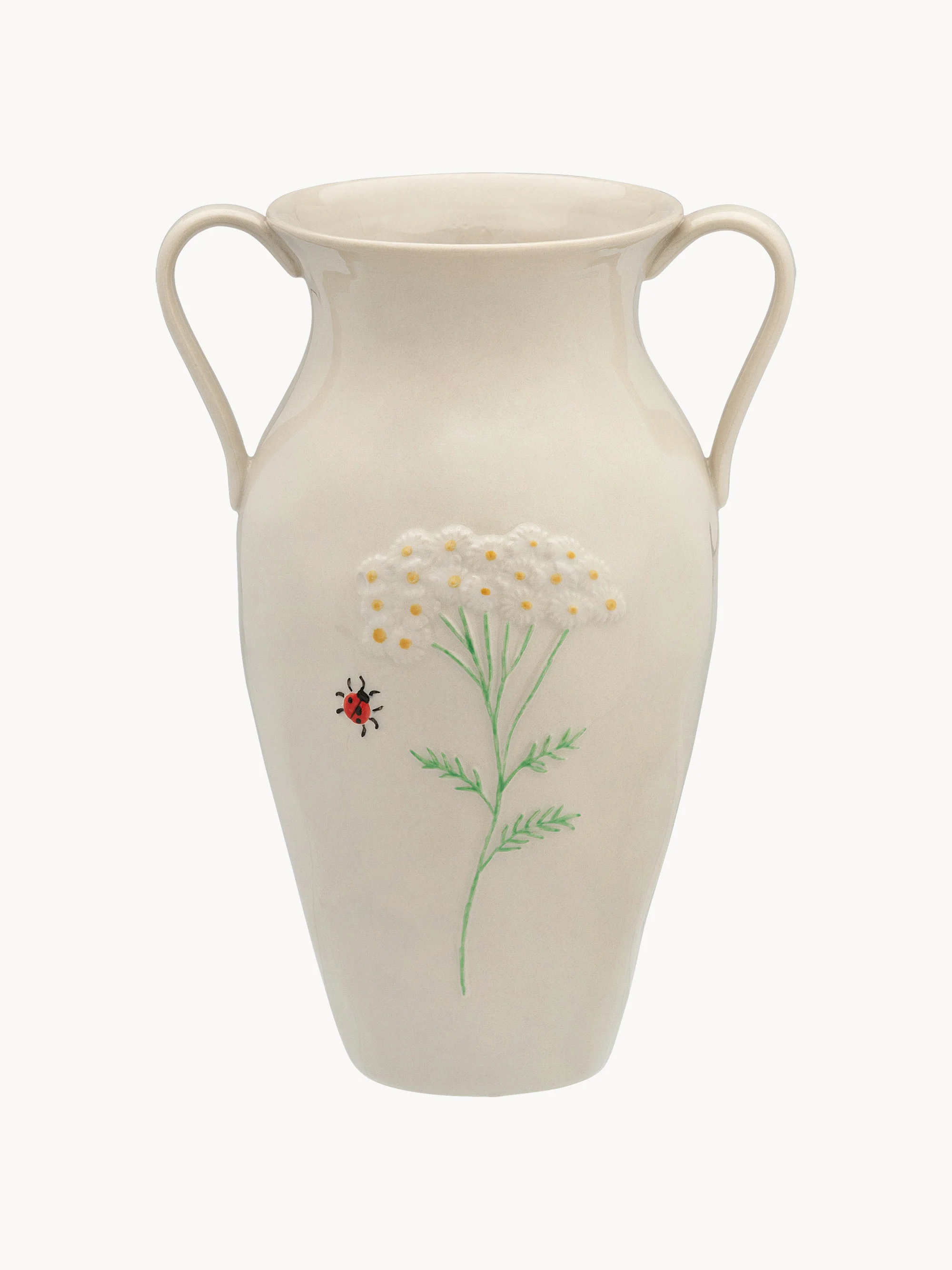 Handbemalte Vase Golden Dawn, H 26 cm