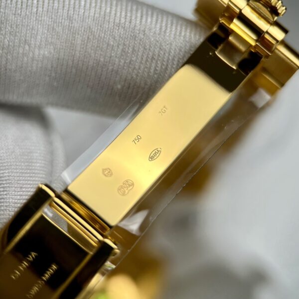 Rolex Day-Date YG Plated Gold Dial With Diamonds 40mm Super Clone