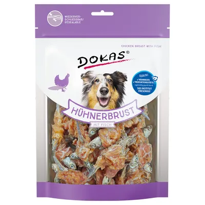 Dokas Chew Snack Chicken Breast with Fish