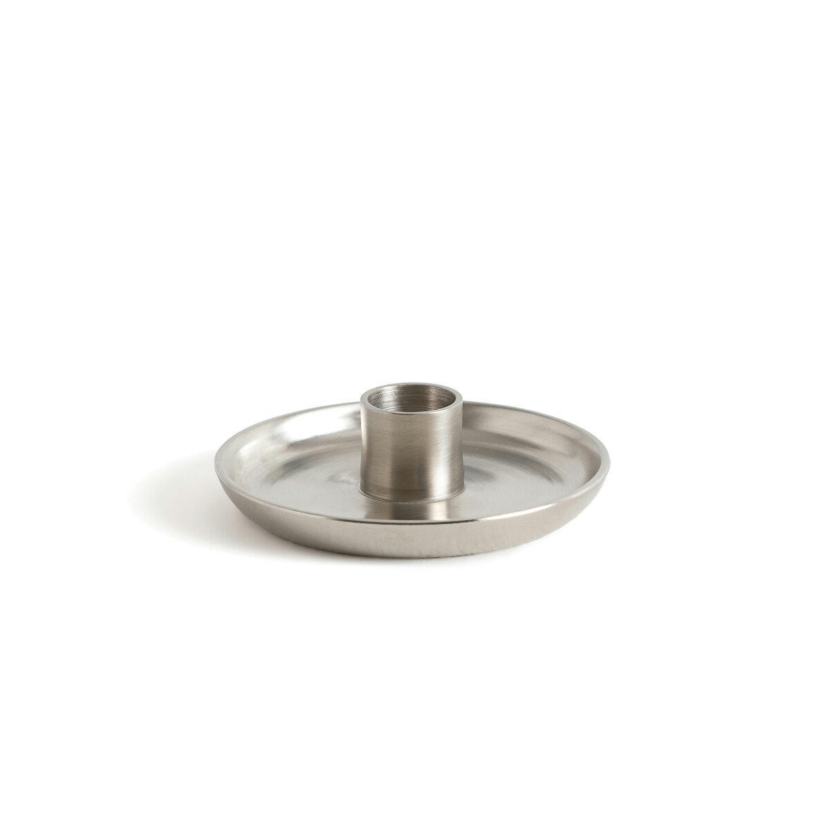 Bougeoir rond en aluminium, Vela