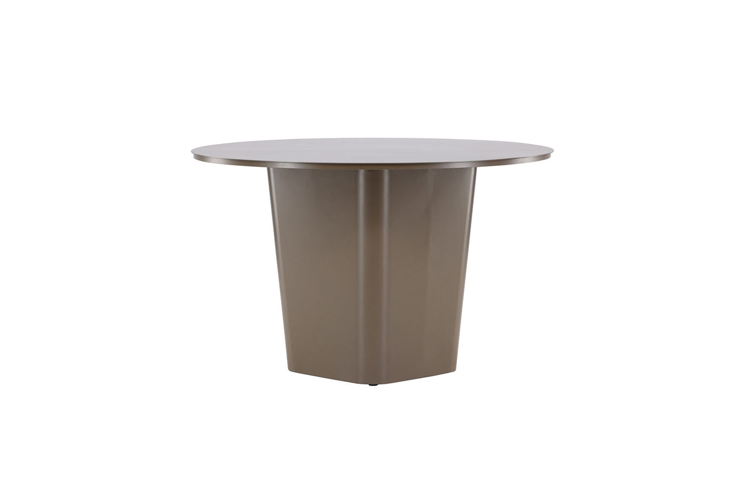 Rebellenclub Echo Tuintafel - ø120cm - Bruin