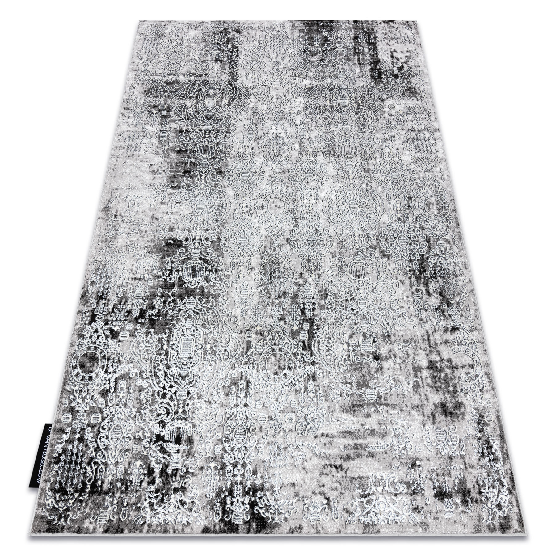 Dywan DE LUXE nowoczesny 2081 Ornament vintage przecierany - 140x190 cm