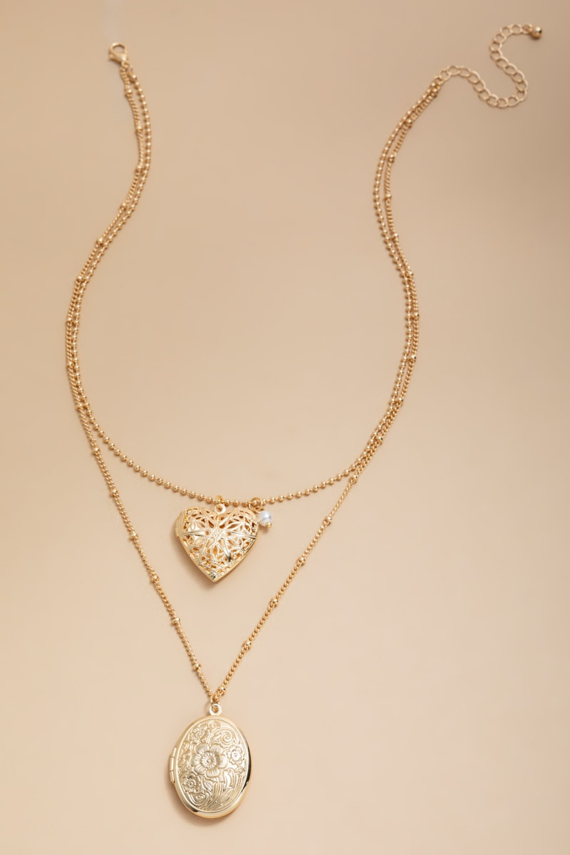 Stella Double Pendant Necklace