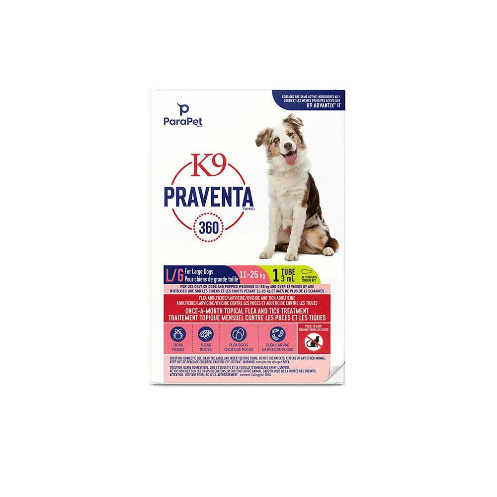 K9 Praventa Dog One-Dose Flea & Tick Treatment
