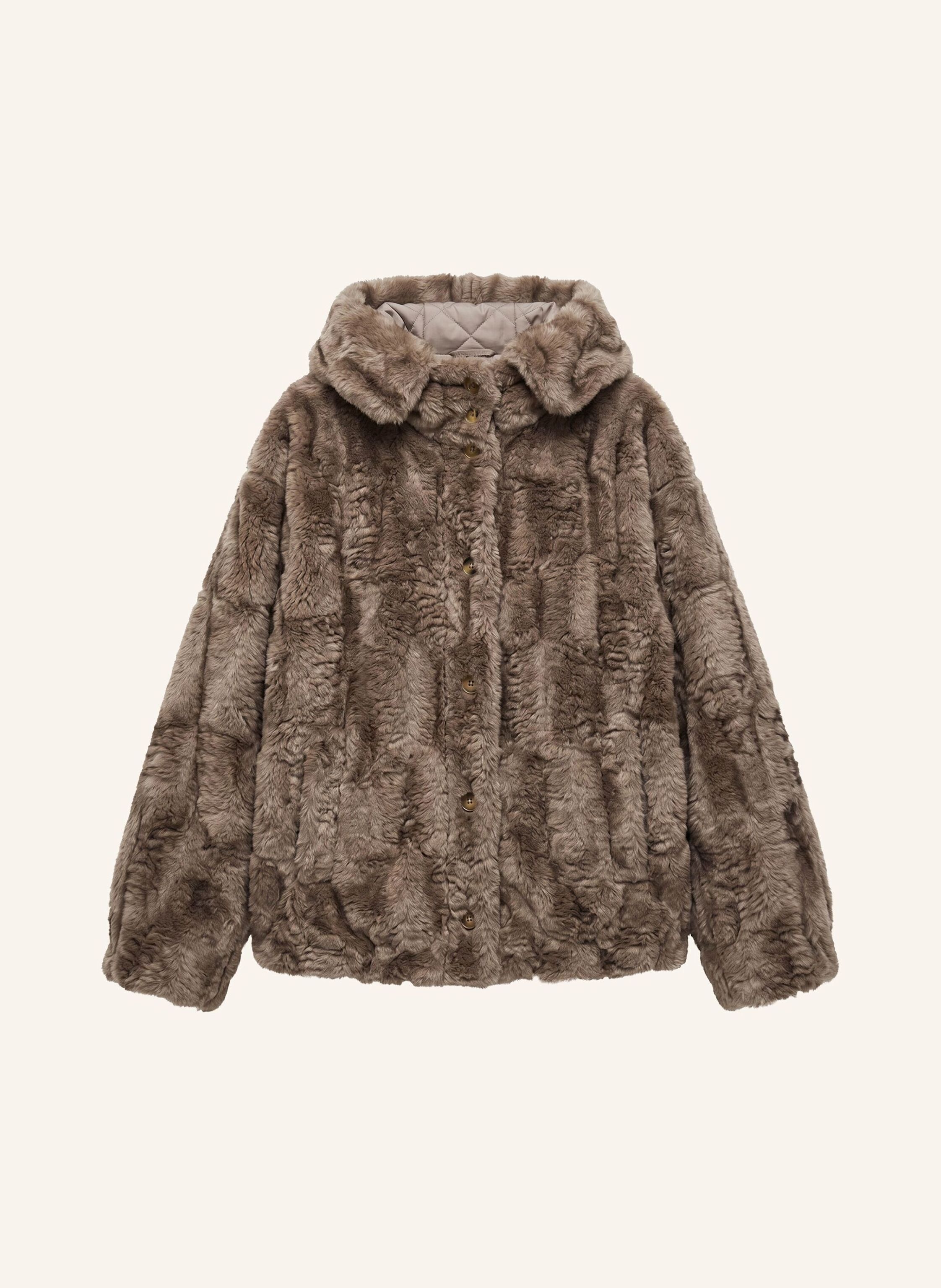 BLONDE No.8 Kunstfell-Jacke ANJY