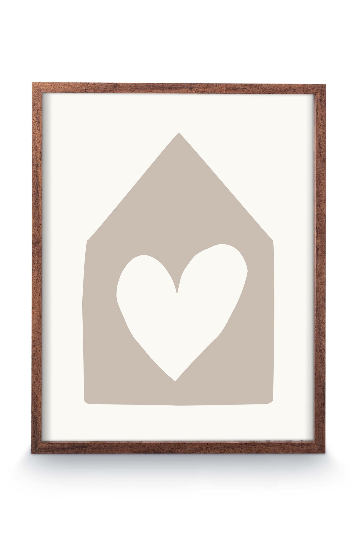 vtwonen fotolijst - hangend - bruin - hout - 41x51x2.5cm