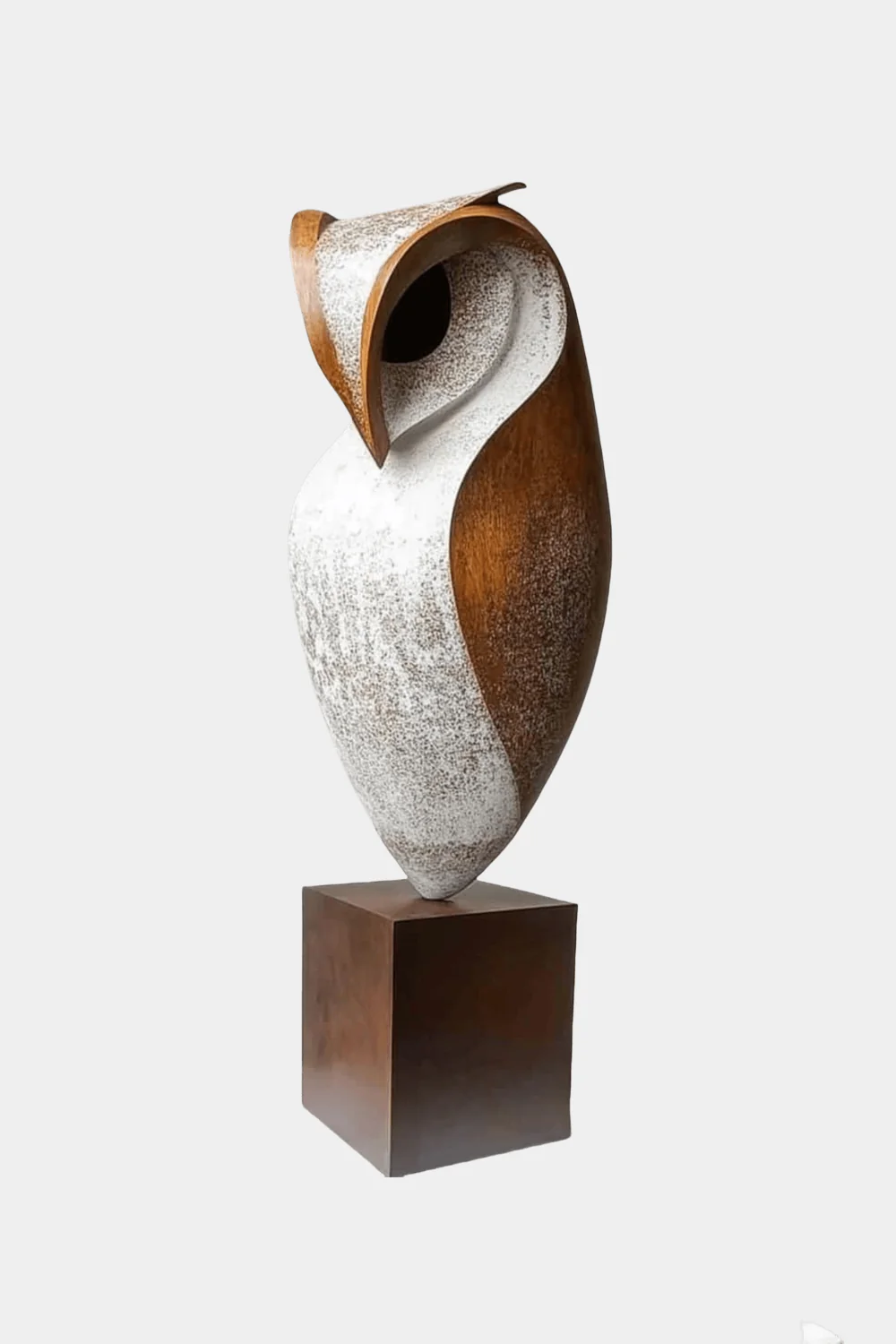 Owl Wood Sculpture #WA049