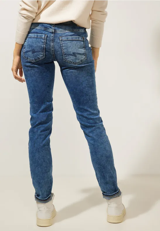 Mittelblaue Casual Fit Jeans