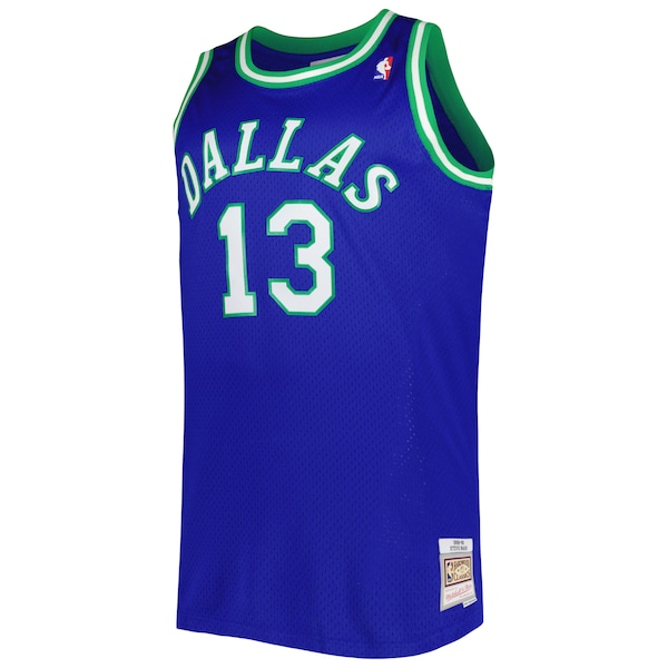 Steve Nash Dallas Mavericks Big & Tall Hardwood Classics 1998/99 Swingman Jersey - Blue