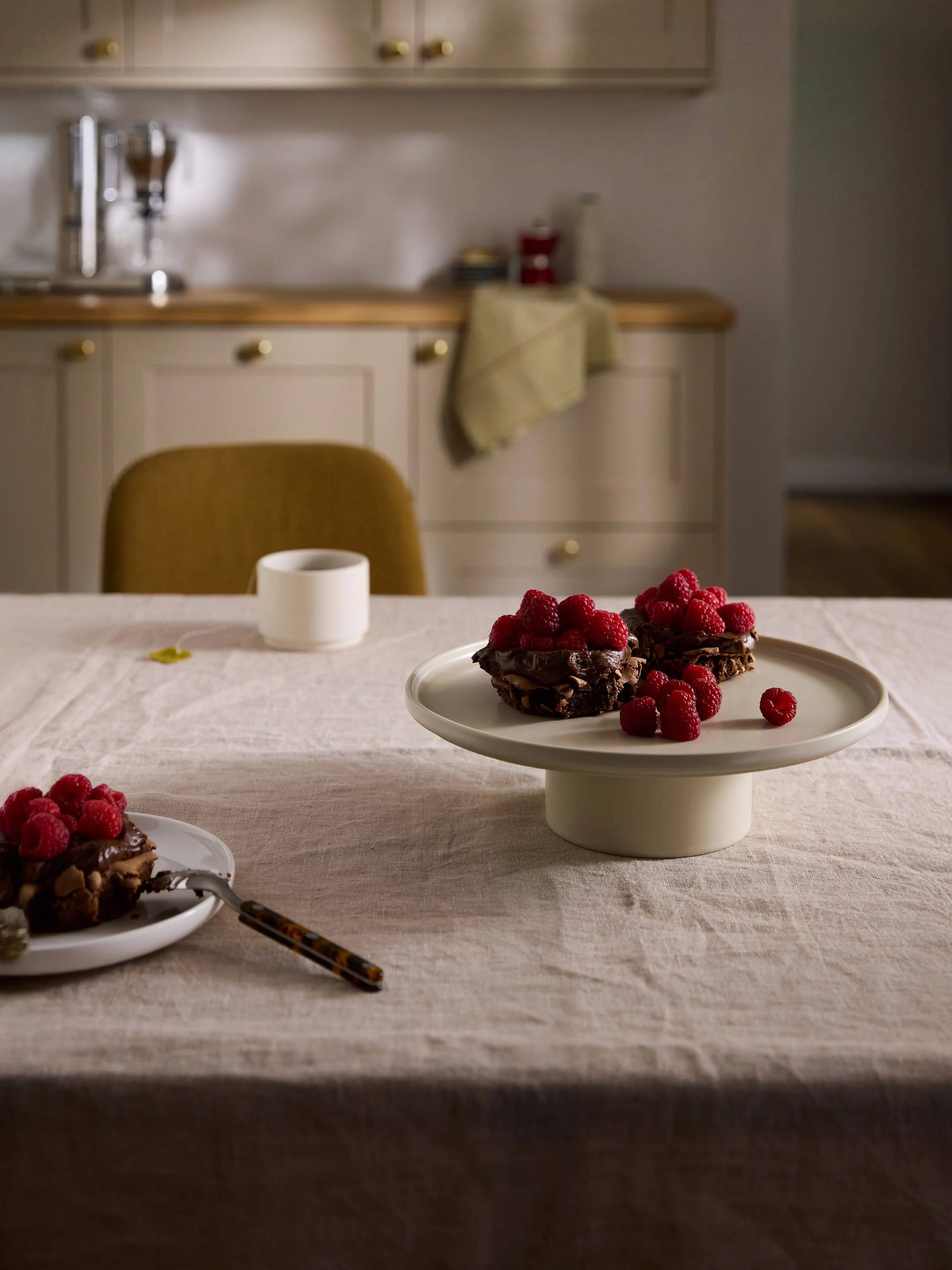 Handgefertigte Tortenplatte Lowri