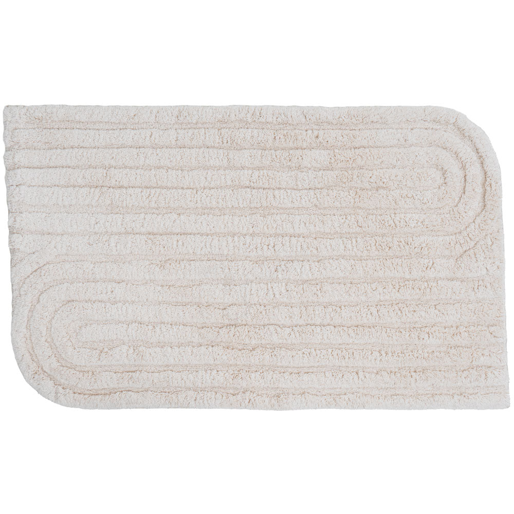 Veer Carpets - Badmat Benja - Creme 50 x 80 cm
