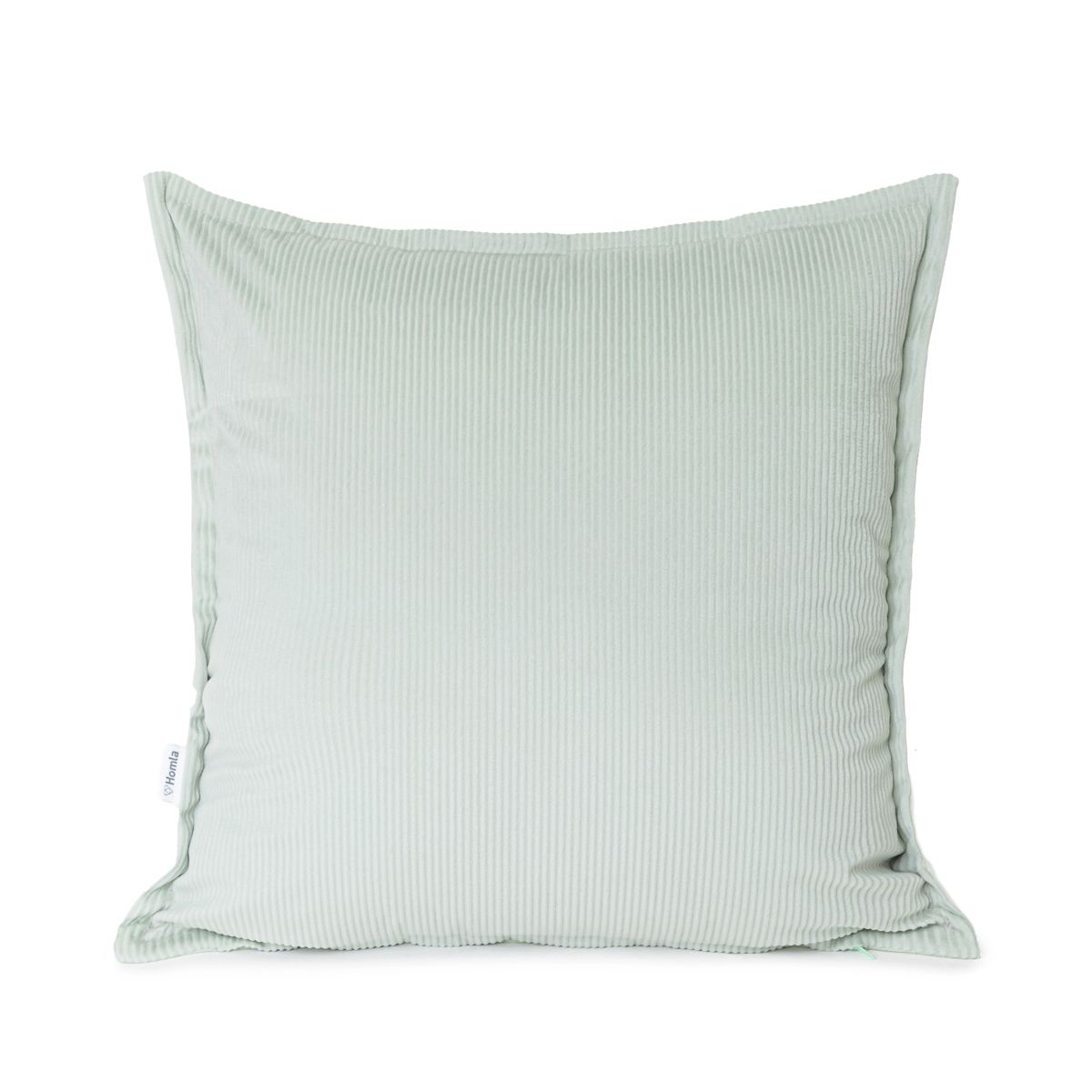 Poszewka NANTU welwetowa sztruksowa pistacjowa 45x45 1.5 cm