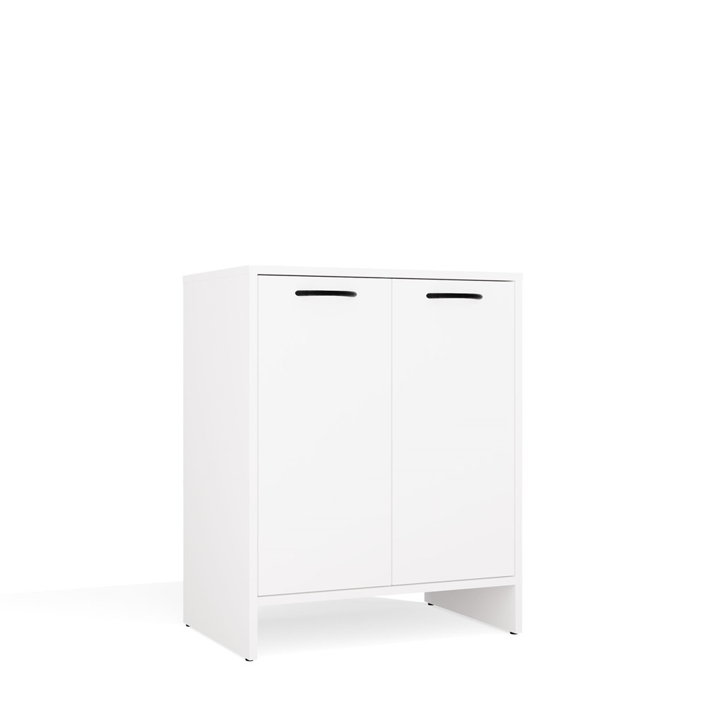 Szafka ŁazienkowaTopeshop NINA 2DUM Biała | 2 Drzwi 60x40x74 cm