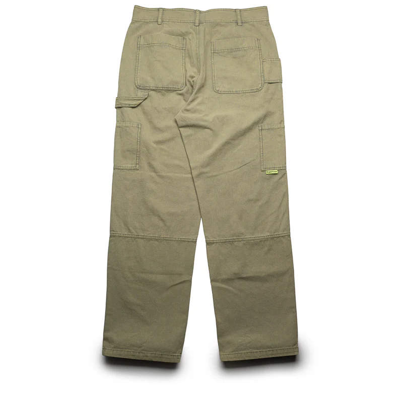 Supervsn Double Knee Work Pant - Matcha