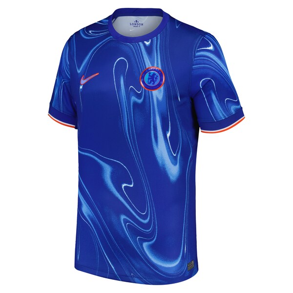 Moisés Caicedo Chelsea Nike 2024/25 Home Replica Player Jersey - Blue