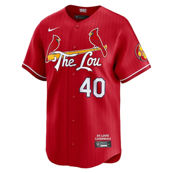 Willson Contreras St. Louis Cardinals Nike 2024 City Connect Limited Player Jersey - Red