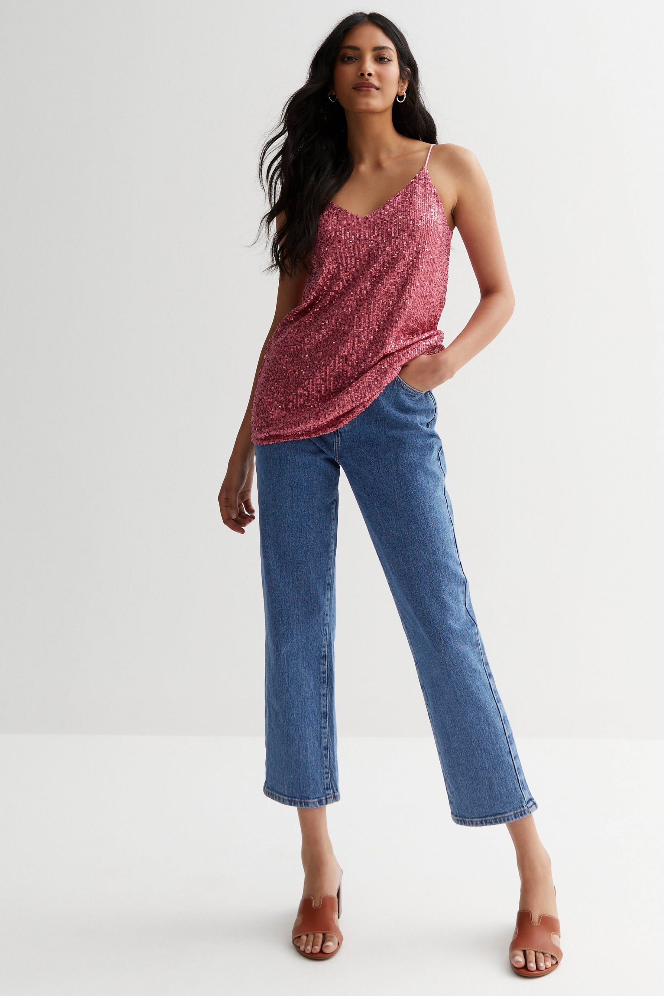 Cutie London Sequin Cami Top