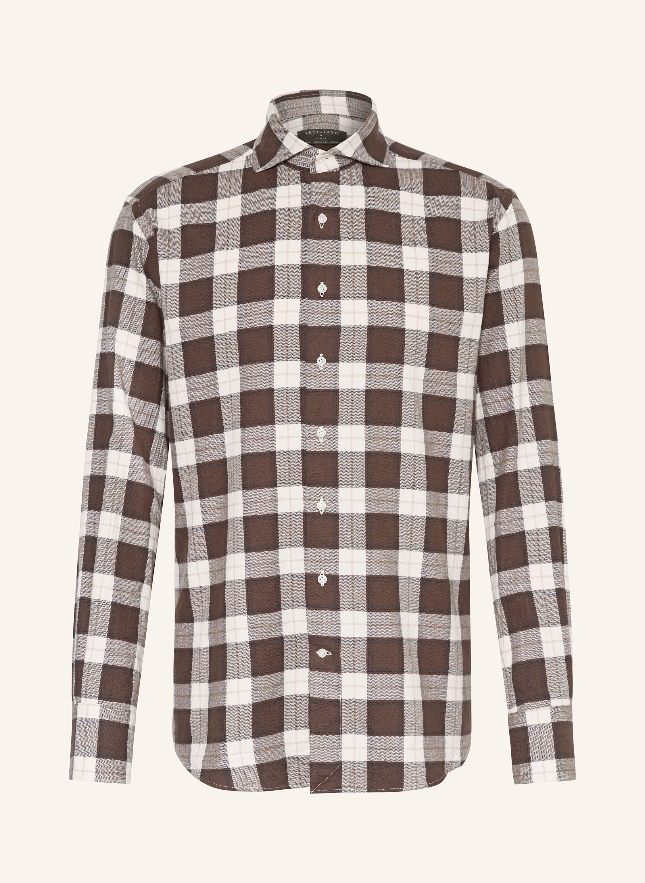 ARTIGIANO Flanellhemd Classic Fit