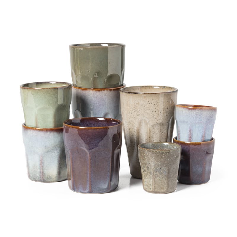 Mok facet - beige - 280 ml