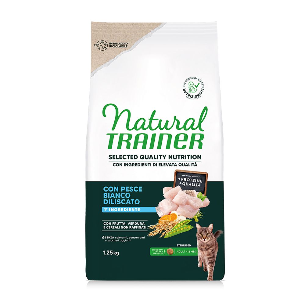 Natural Trainer Selected Quality Nutrition Sterilised White Fish