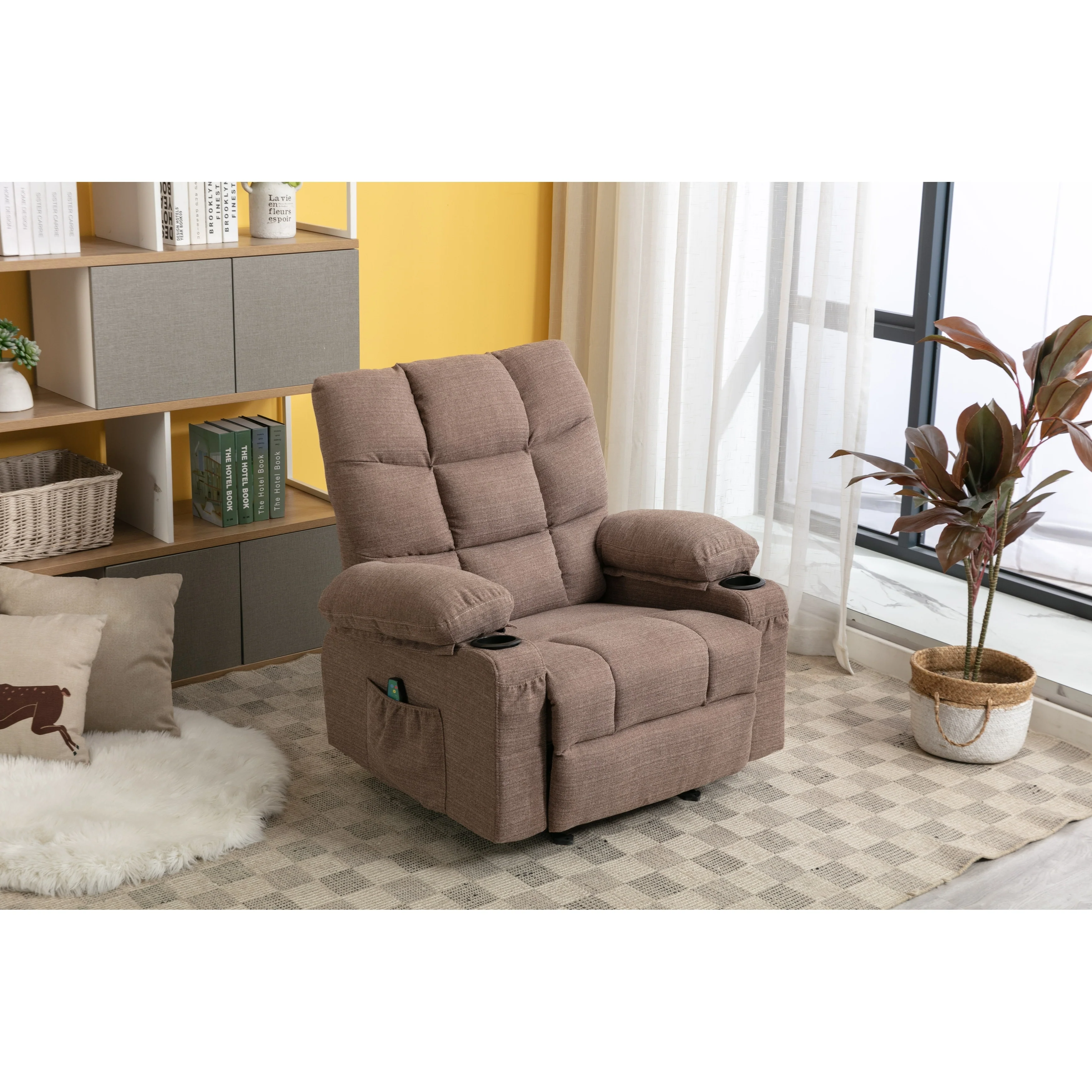 Recliner Chair Massage Heating with USB
