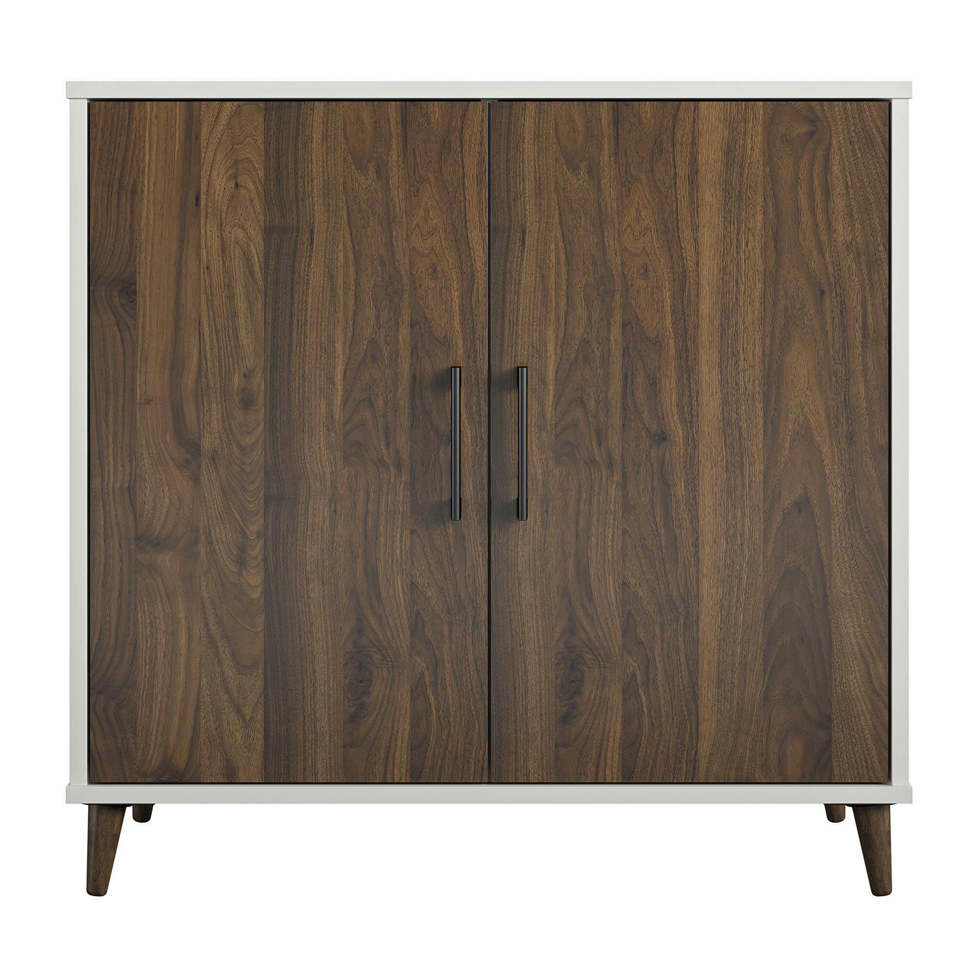 Dorel Modern Accent Cabinet with Storage, White