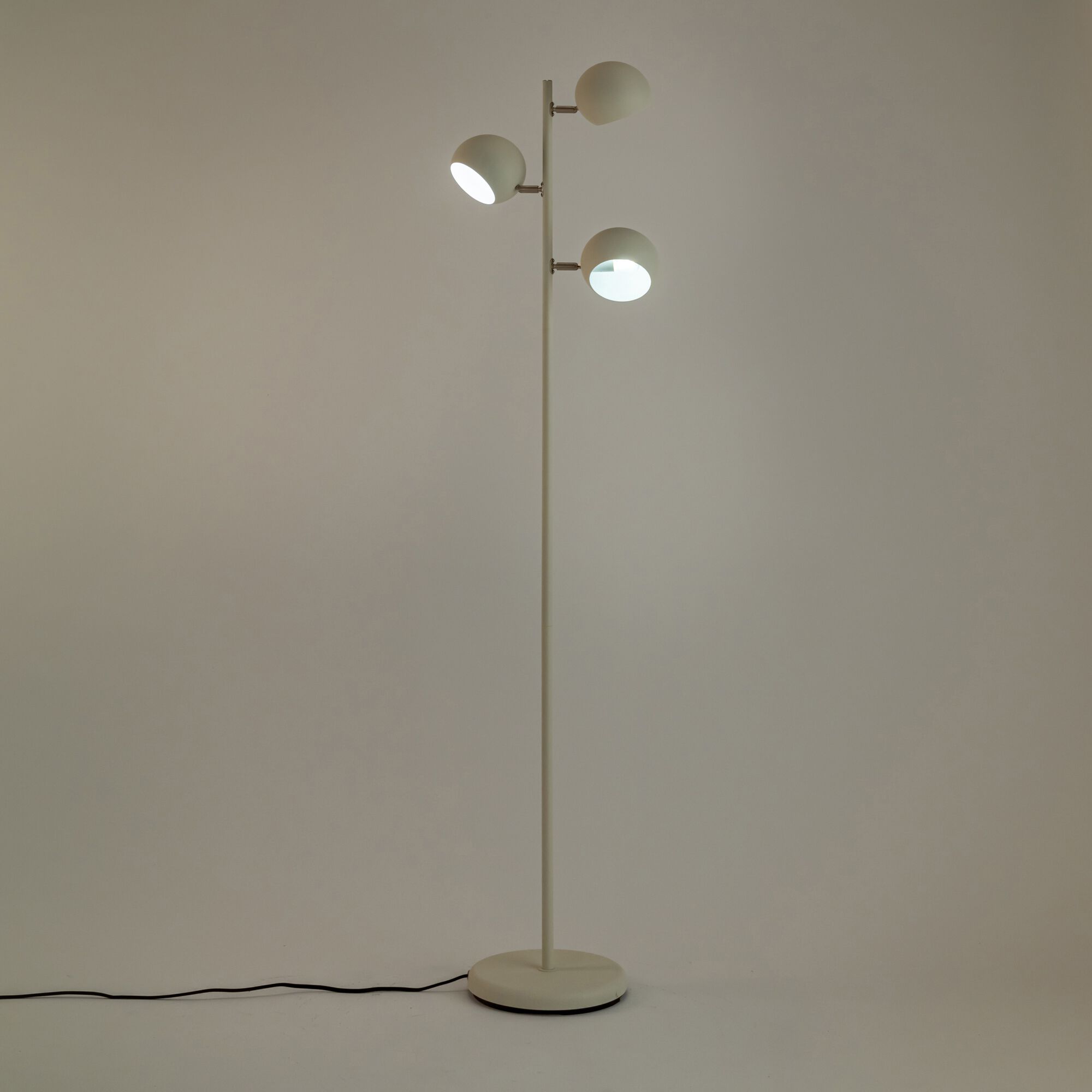 LUCCA - Lampadaire électrifiée en acier h162cm - beige