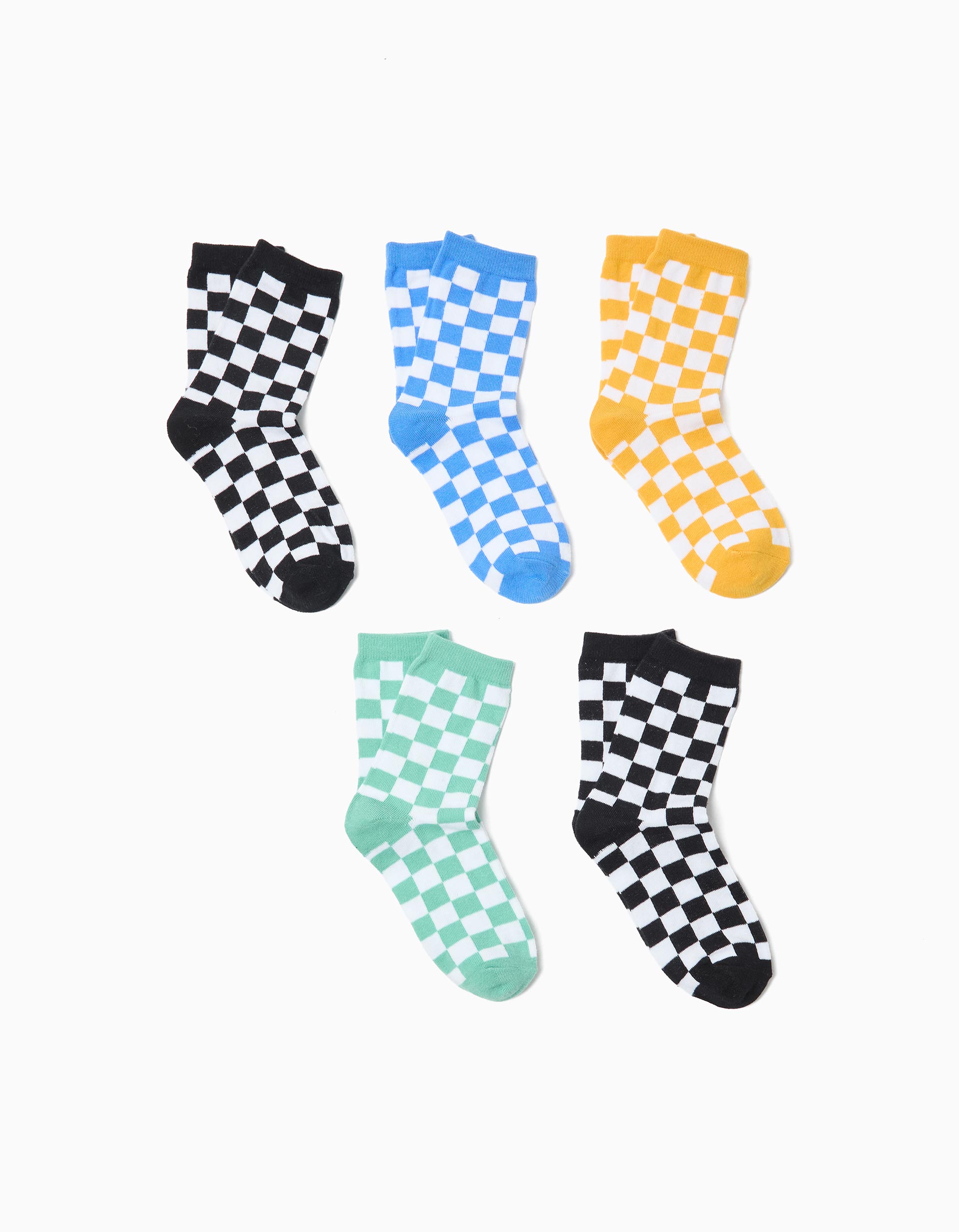 Pack 5 Pares de Meias, Menino, Multicor