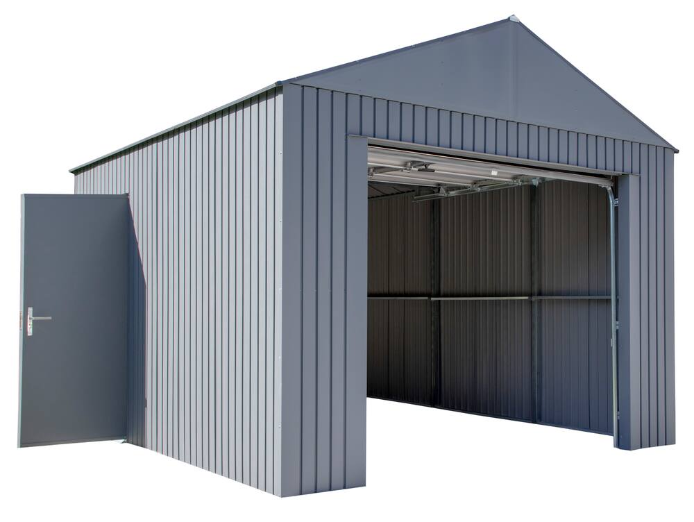 ShelterLogic Sojag Everest Garage, Charcoal, 15-ft