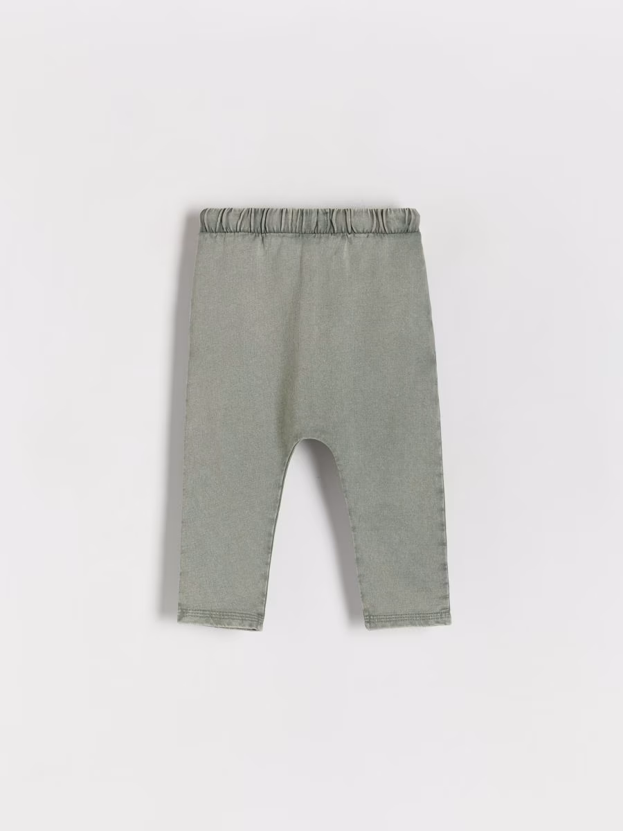 Sweatpants With Wash Effect