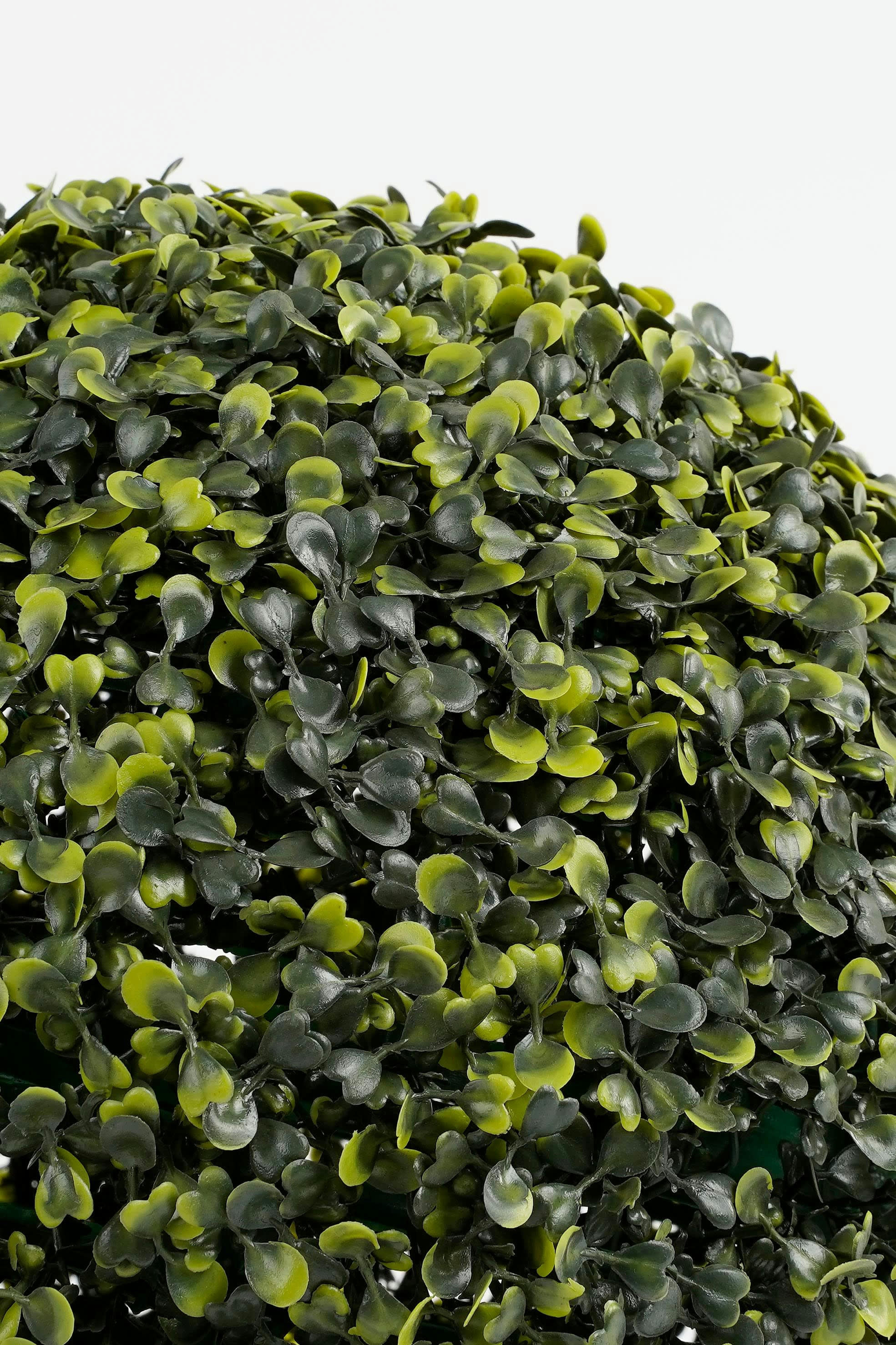 - Boule de buis artificielle d'extérieur vert D38
