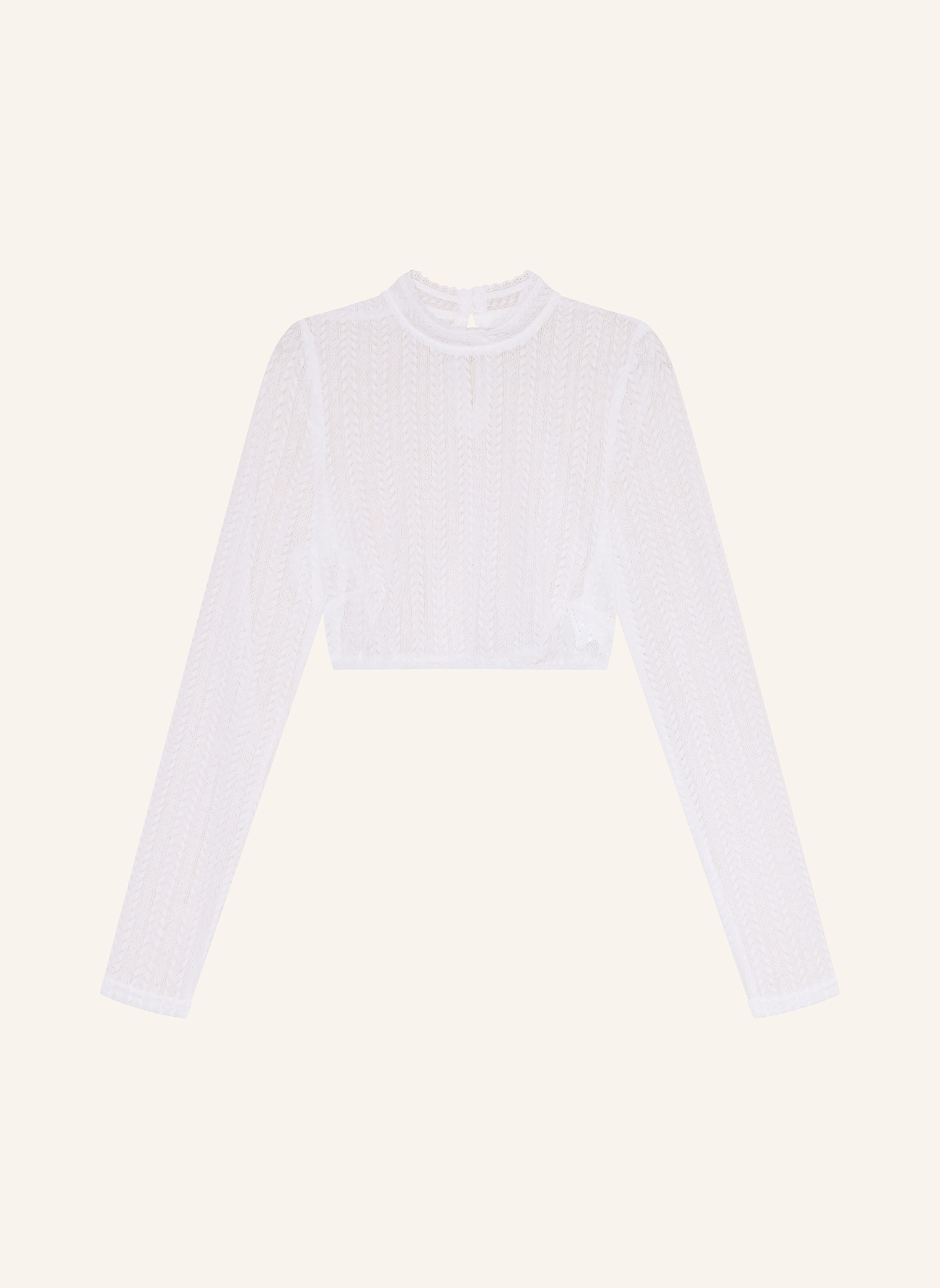 WALDORFF Dirndlbluse aus Spitze