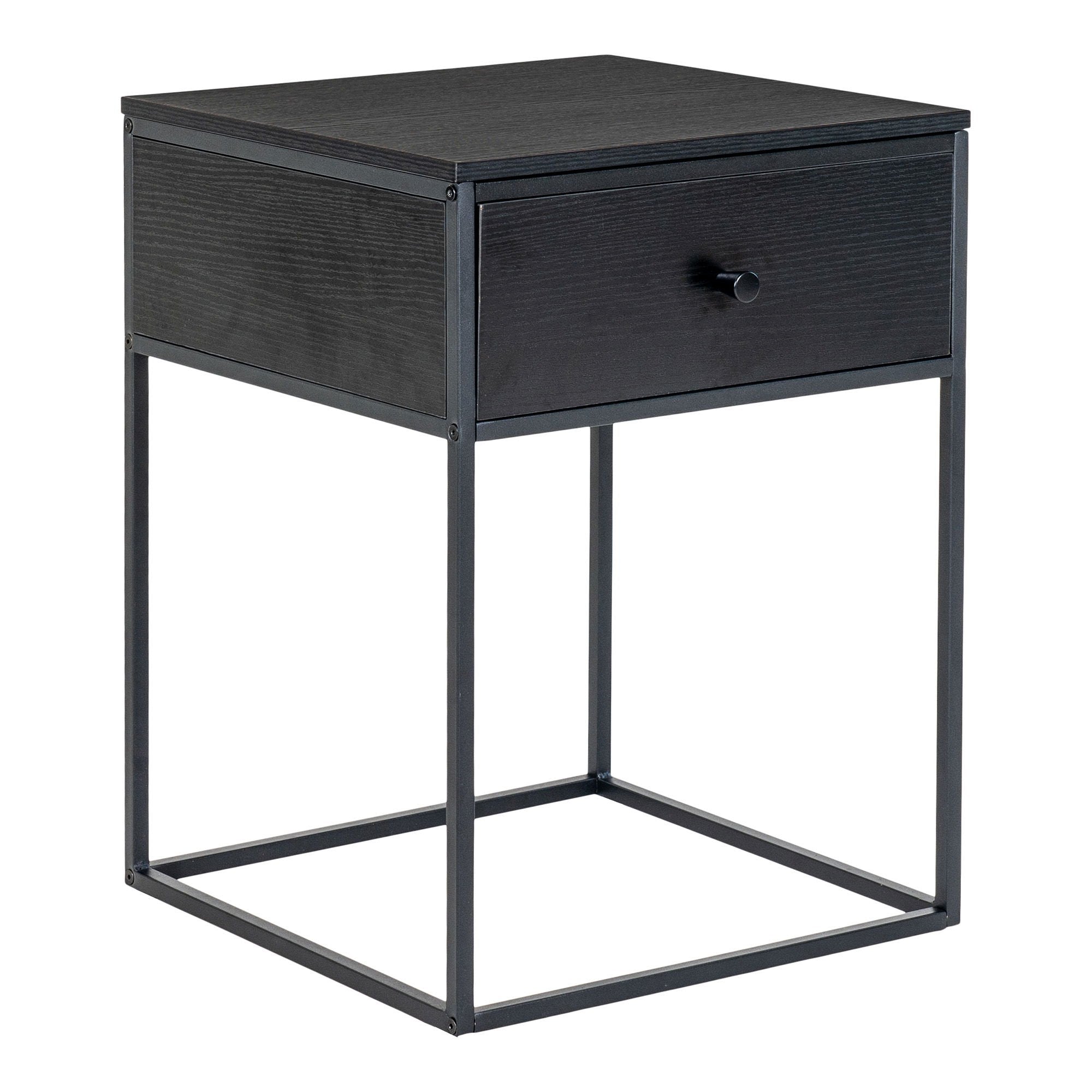 BRAM Bijzettafel Toimi - 40 x 40 cm - Zwart