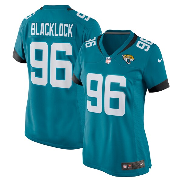 Ross Blacklock Jacksonville Jaguars Nike Women's Team Game Jersey -  Teal