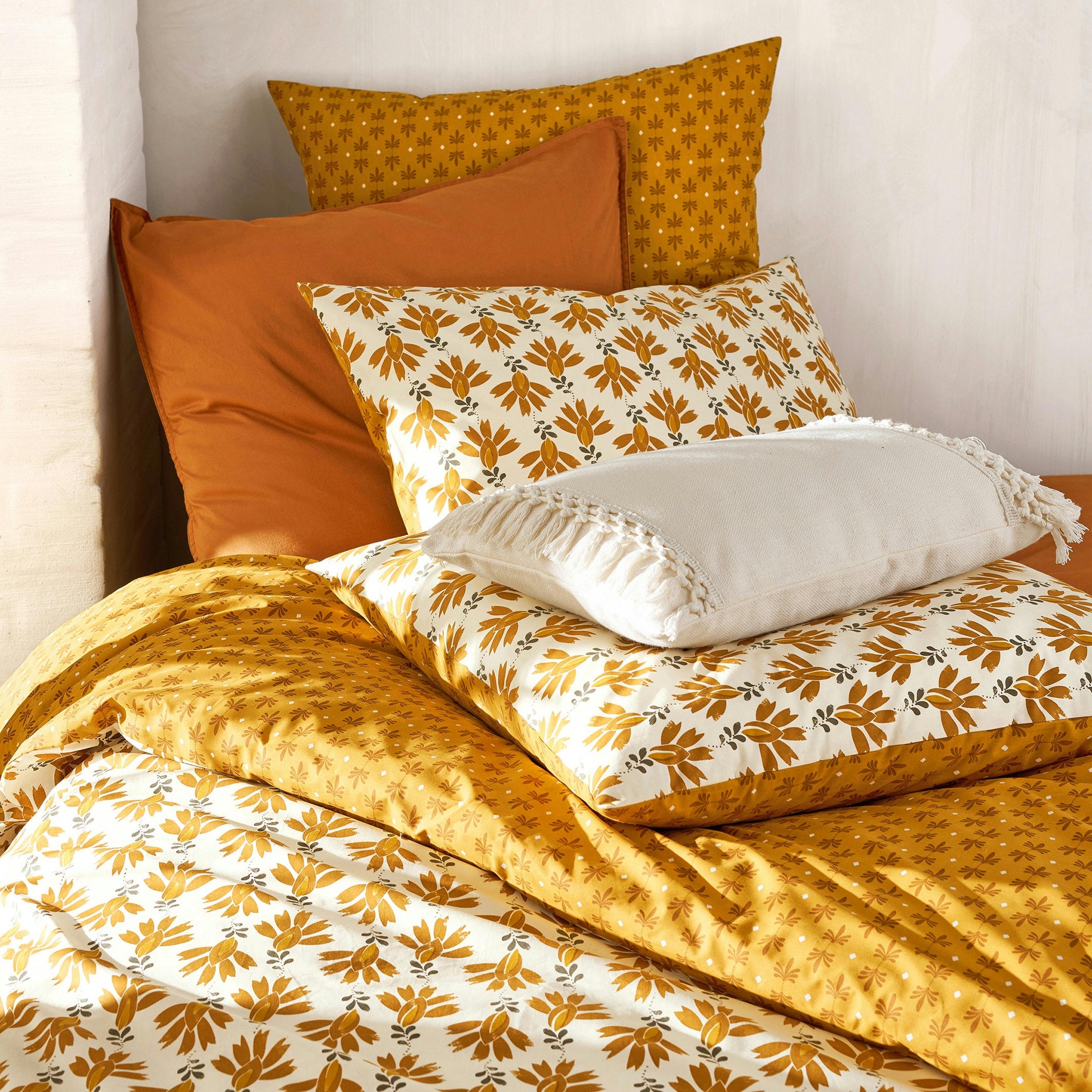 Housse de coussin à franges, Iago