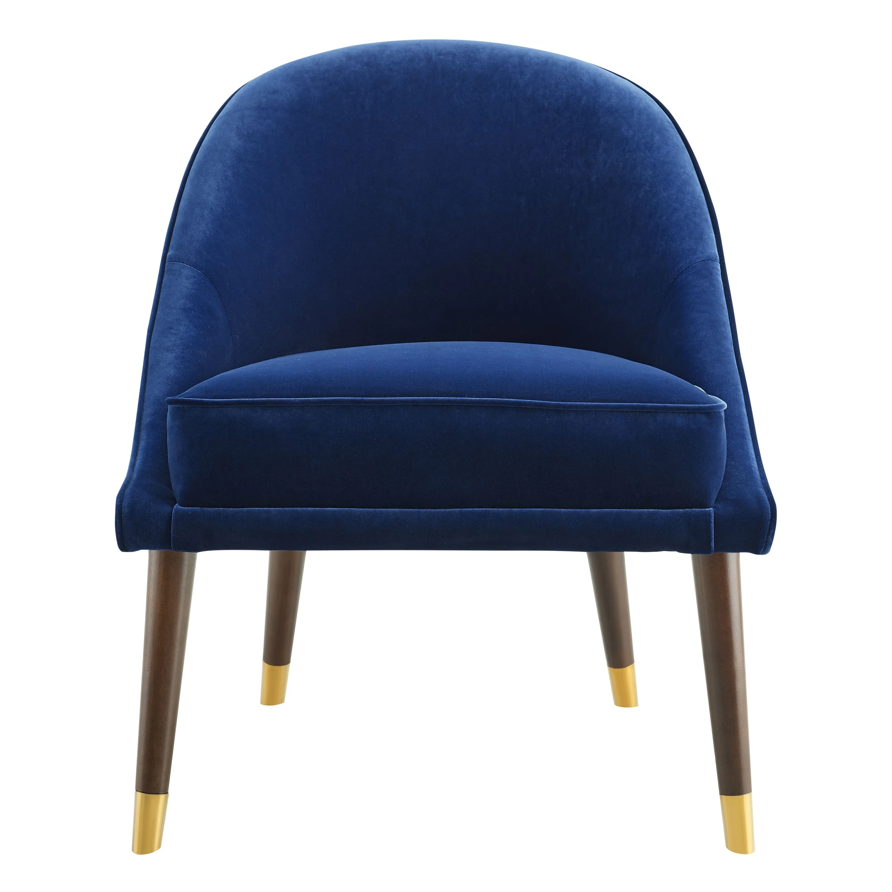 Steve Silver Almeria Velvet Mid-Century Accent Chair