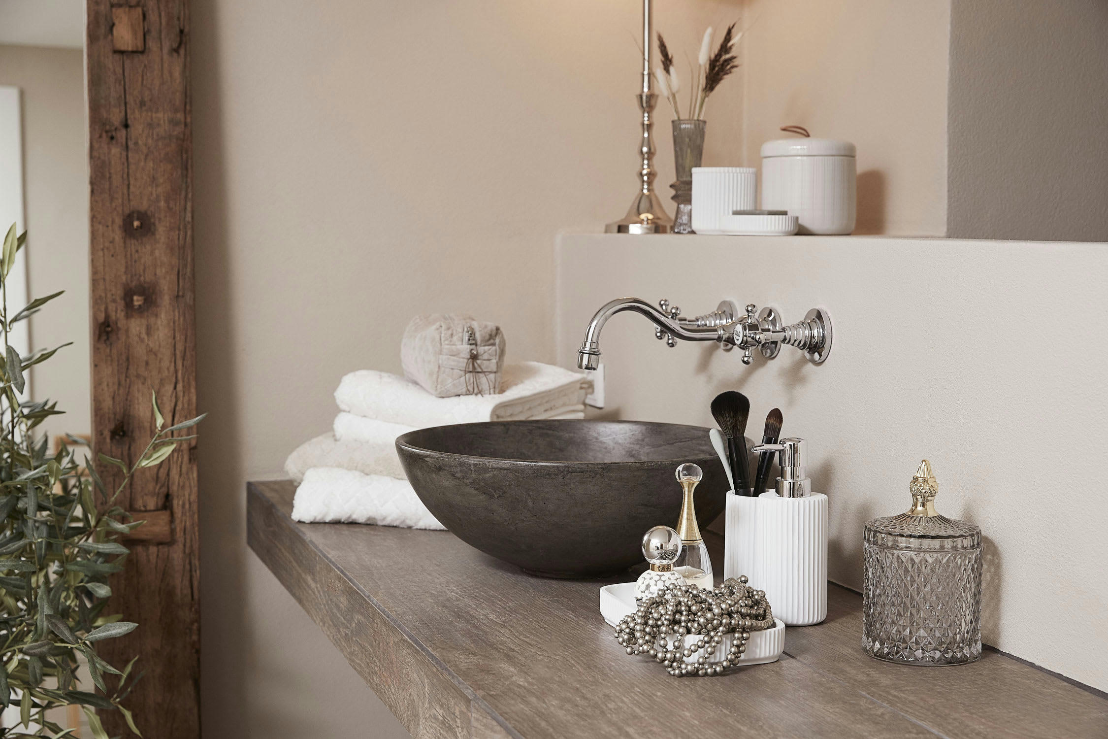 Lisbet - Pot Lisbet en verre transparent