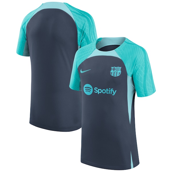 Barcelona Nike Youth 2023/24 Strike Top - Anthracite