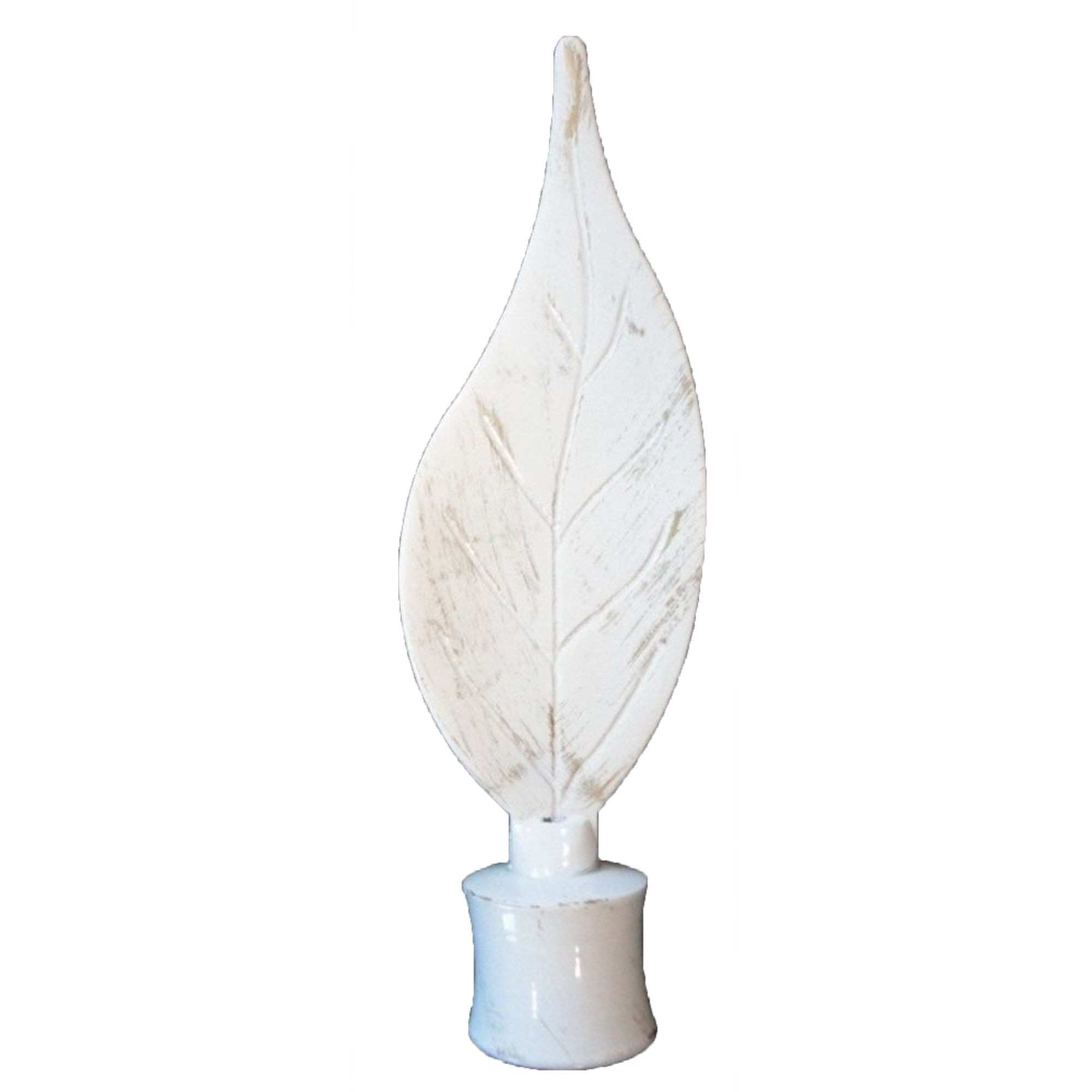 Conjunto 2 terminais FOLHA branco