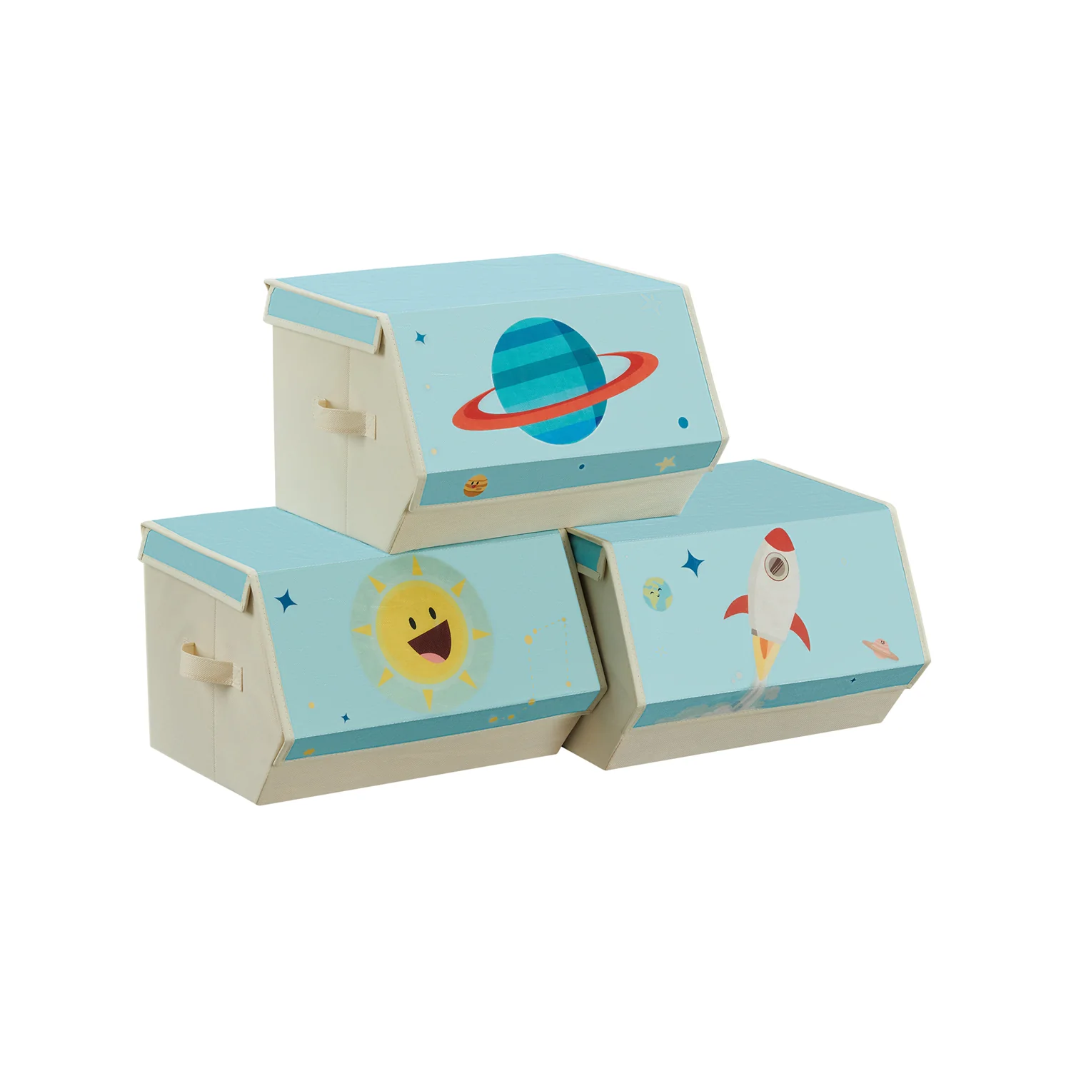 3 Boîtes à jouets enfants