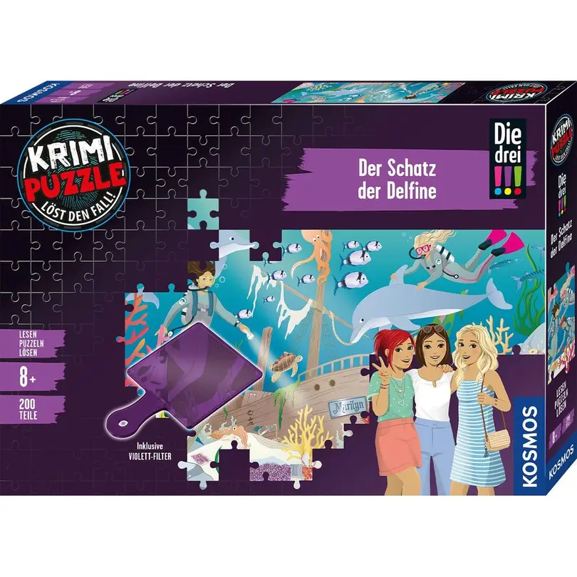 Puzzle 200-teilig Die drei !!!