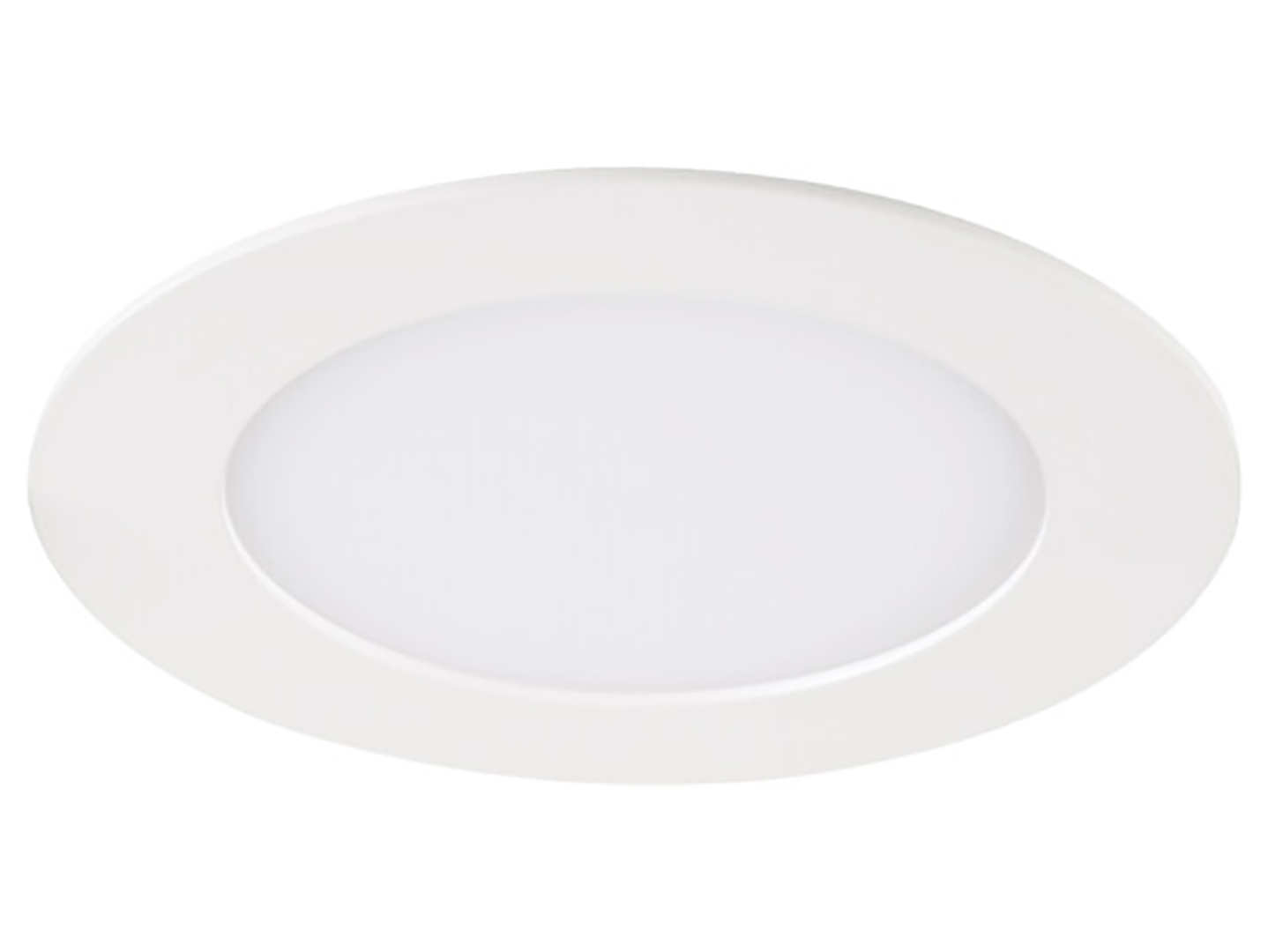 Lampa sufitowa Rounda LED aluminiowa 12 cm biala