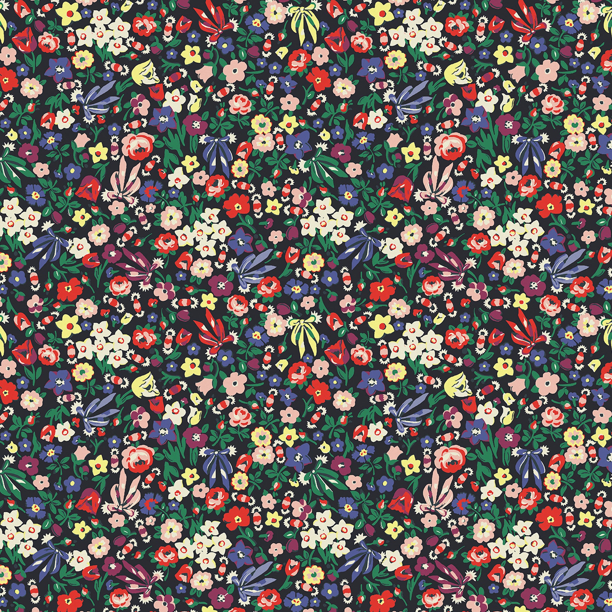 Cath Kidston Vliesbehang - Harmony Ditsy Night