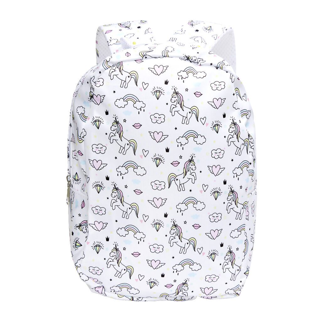 Sac à dos enfant animal H26cm - 2 modèles licorne ou dinosaure