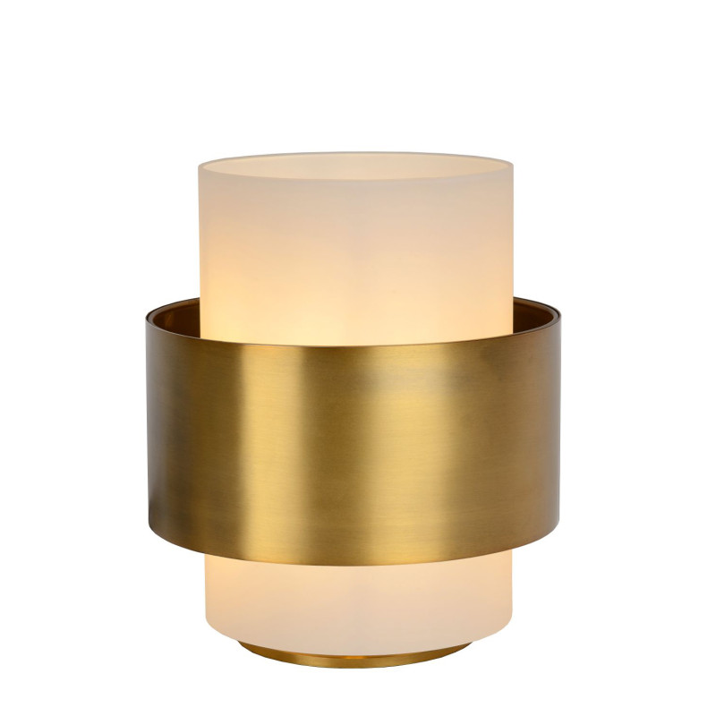 Lampe à poser Firmin dorée E27 40 W LUCIDE